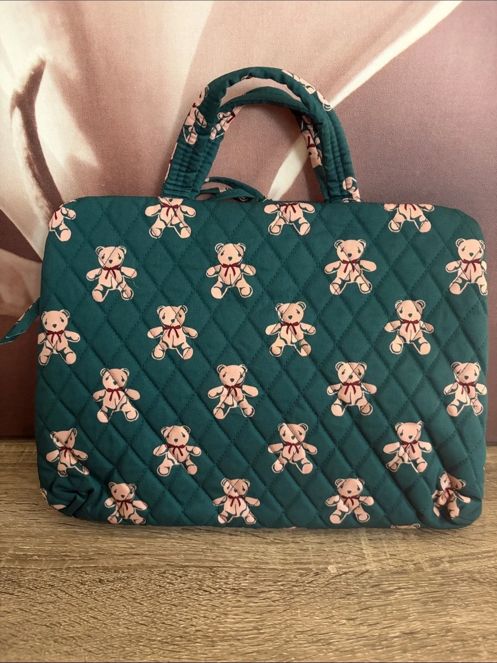 VB travel organizer teddy bears NWT